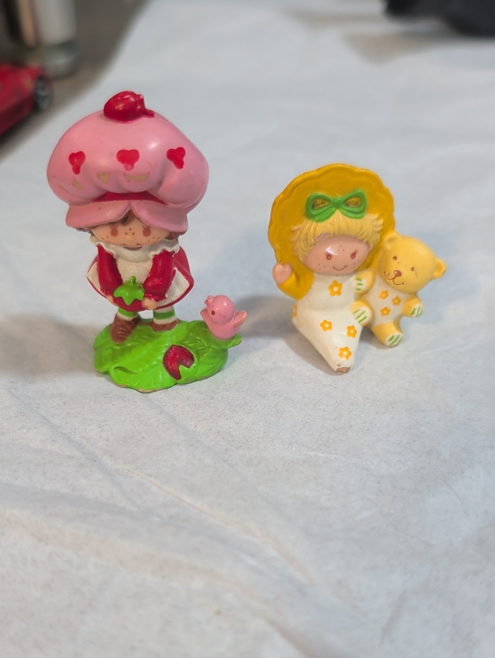 Set Of 2 Vintage 80s Strawberry Shortcake Figures